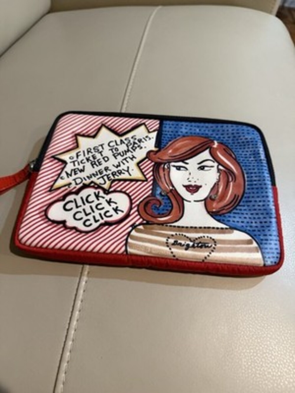 Brighton Fashionista "First Class" Mini iPad Padded Case / Cover